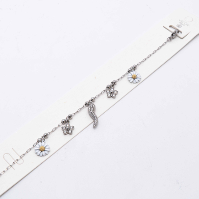 PULSERA ZO12793B Plateado Acero Inoxidable -2B41