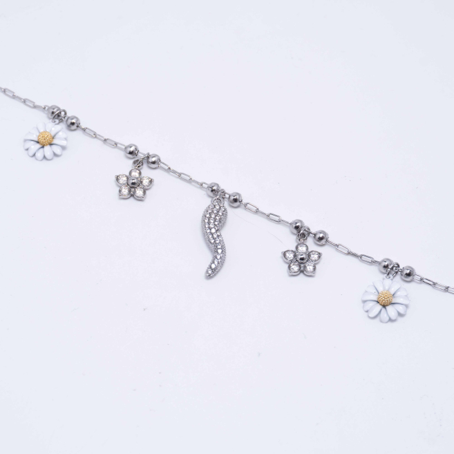 PULSERA ZO12793B Plateado Acero Inoxidable -2B41