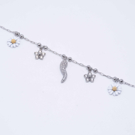 PULSERA ZO12793B Plateado Acero Inoxidable -2B41