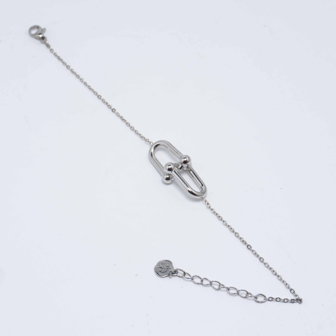 PULSERA ZO13169B Plateado Acero Inoxidable -2B35