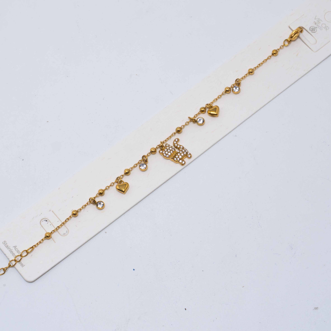 PULSERA ZO12794B Dorado Acero Inoxidable -2B44