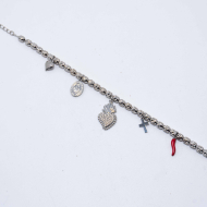 PULSERA ZO12830B Plateado Acero Inoxidable -2C43