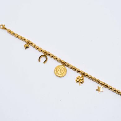 PULSERA ZO12822B Dorado Acero Inoxidable -2C44