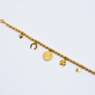 PULSERA ZO12822B Dorado Acero Inoxidable -2C44
