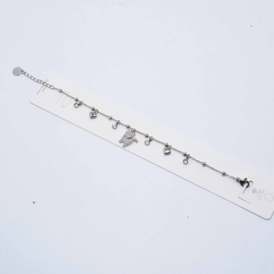 PULSERA ZO12794B Plateado Acero Inoxidable -2B44