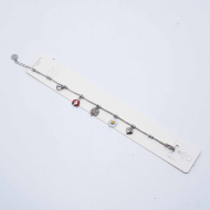 PULSERA ZO12795B Plateado Acero Inoxidable -2B44