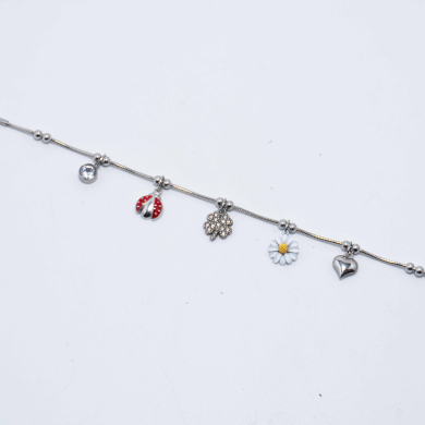 PULSERA ZO12795B Plateado Acero Inoxidable -2B44