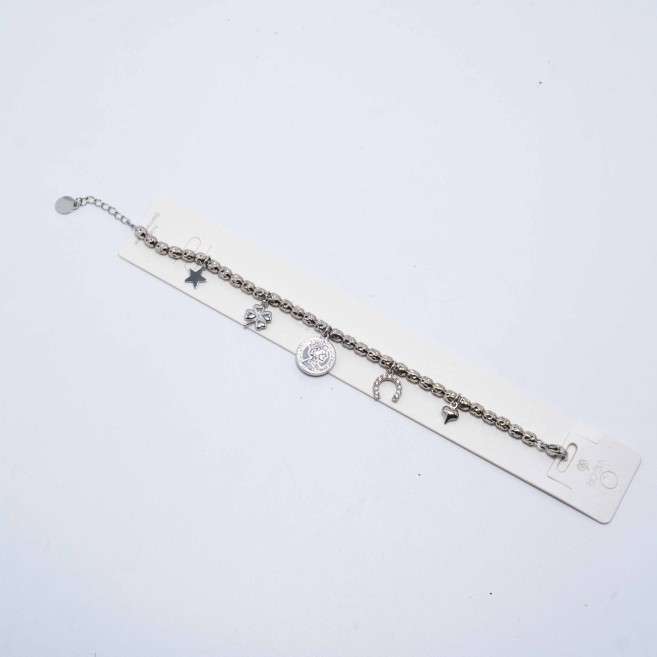 PULSERA ZO12822B Plateado Acero Inoxidable -2C44