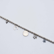 PULSERA ZO12822B Plateado Acero Inoxidable -2C44