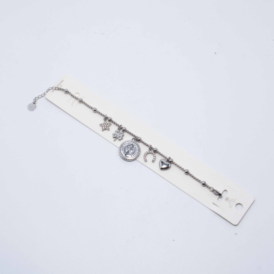 PULSERA ZO12799B Plateado Acero Inoxidable -2C42