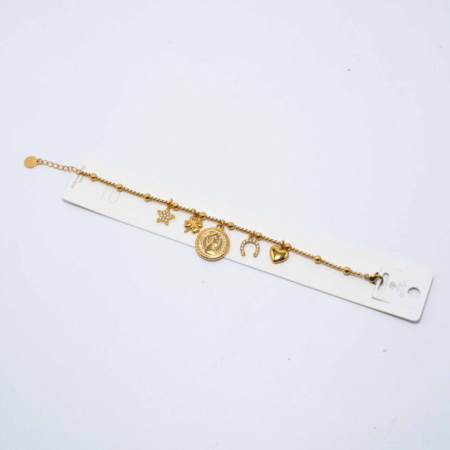 PULSERA ZO12799B Dorado Acero Inoxidable -2C42