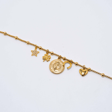 PULSERA ZO12799B Dorado Acero Inoxidable -2C42