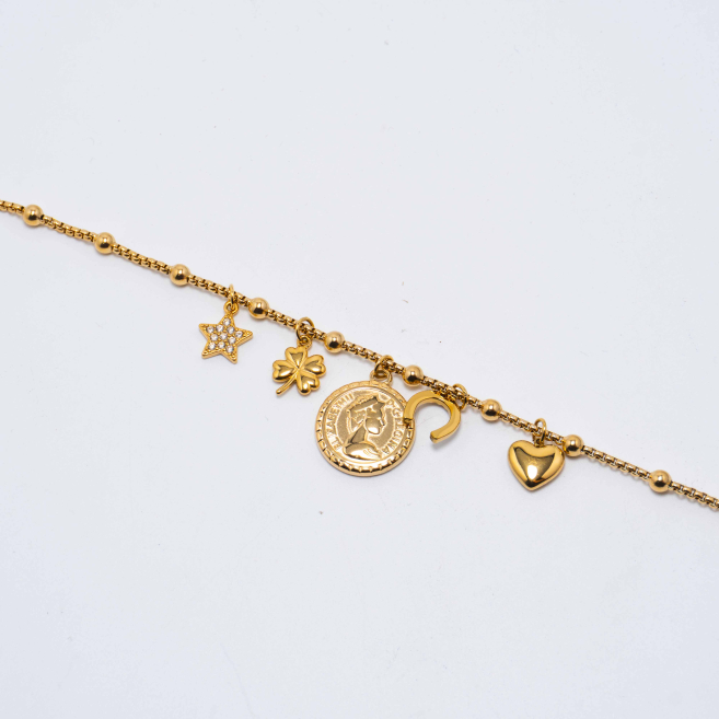 PULSERA ZO12799B Dorado Acero Inoxidable -2C42