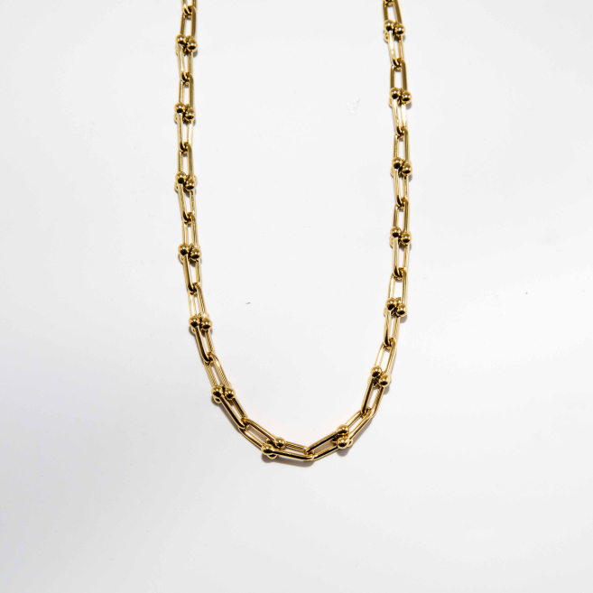 COLLAR ZO13318N Dorado Acero Inoxidable -2D56