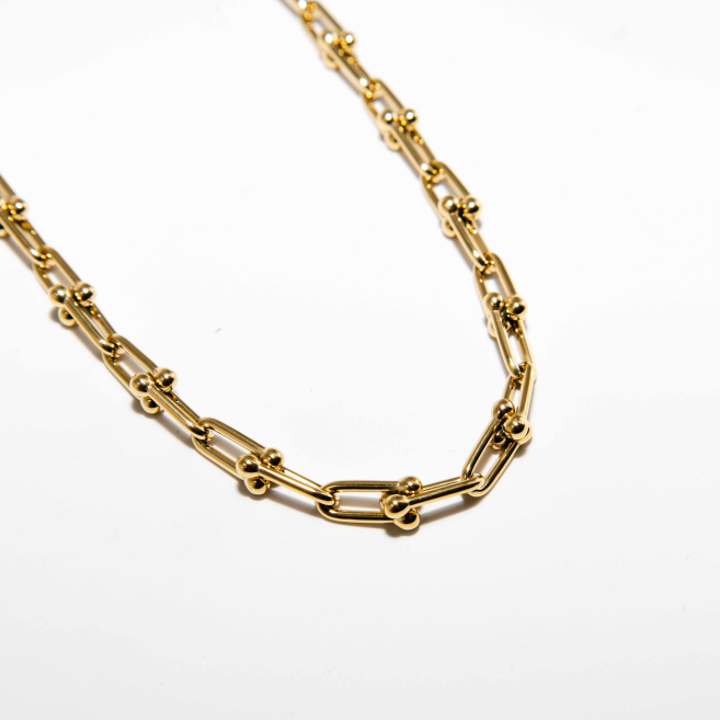 COLLAR ZO13318N Dorado Acero Inoxidable -2D56