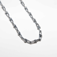 COLLAR ZO13318N Plateado Acero Inoxidable -2D56