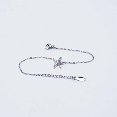 PULSERA ZO13345B Plateado Acero Inoxidable -2B41