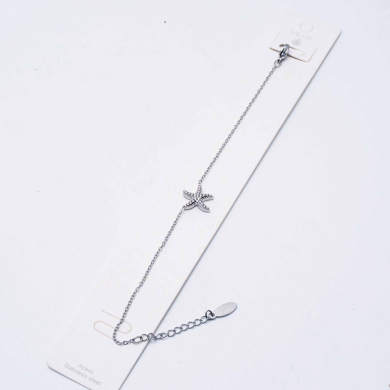 PULSERA ZO13345B Plateado Acero Inoxidable -2B41