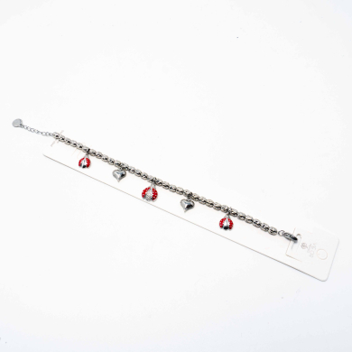 PULSERA ZO12823B Plateado Acero Inoxidable -2C43