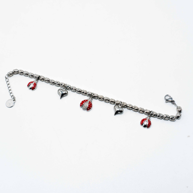 PULSERA ZO12823B Plateado Acero Inoxidable -2C43