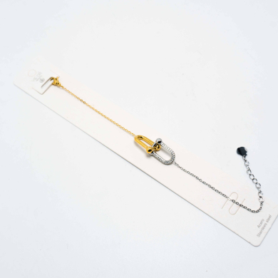 PULSERA ZO13164B Bicolor Acero Inoxidable -2B32