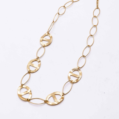 COLLAR ZO13564N Dorado Acero Inoxidable 2D36