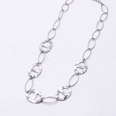 COLLAR ZO13564N Plateado Acero Inoxidable 2D36