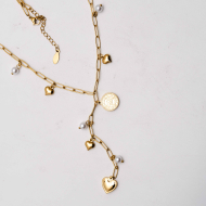 COLLAR ZO13176N Dorado Acero Inoxidable E35