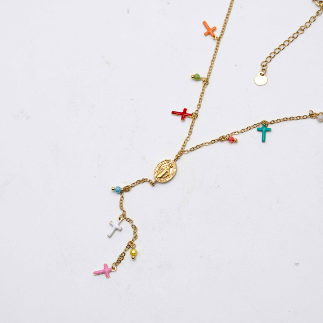 COLLAR Y00319 Multicolor Acero Inoxidable 2D23