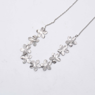 COLLAR ZO13372N Plateado Acero Inoxidable 2D12