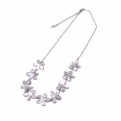 COLLAR ZO13372N Plateado Acero Inoxidable 2D12