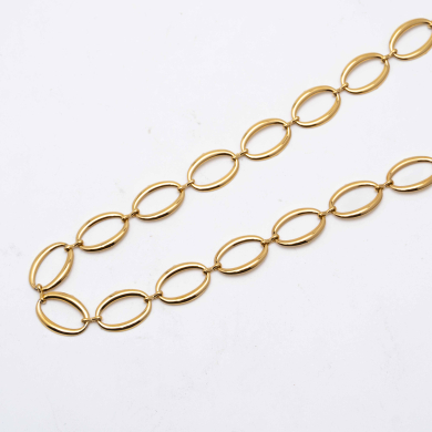 COLLAR ZO13520N Dorado Acero Inoxidable 2D59