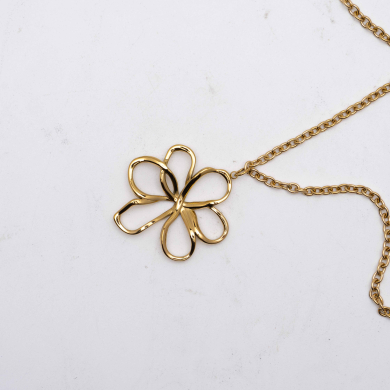 COLLAR ZO13086N Dorado Acero Inoxidable 2D28