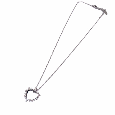 COLLAR ZO13338N Plateado Acero Inoxidable 2D47