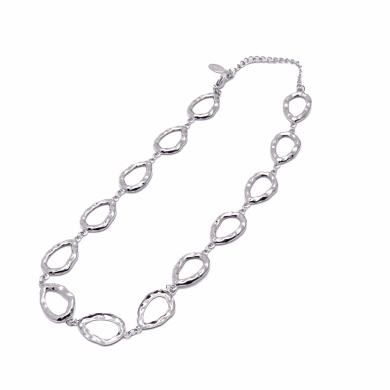 COLLAR ZO13377N Plateado Acero Inoxidable 2D59