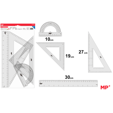 REGLAS DIBUJO 4 PIEZAS - B33