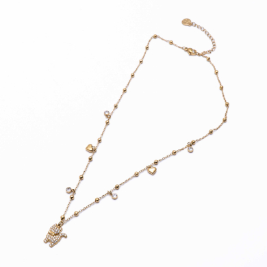 COLLAR ZO12782N Dorado Acero Inoxidable -E43