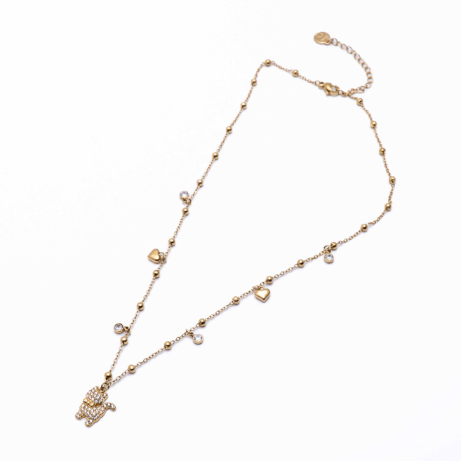 COLLAR ZO12782N Dorado Acero Inoxidable -E43