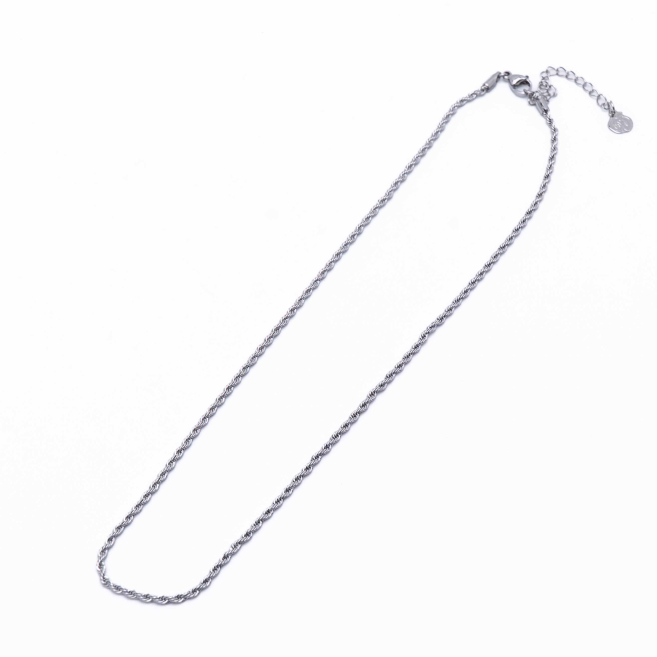 COLLAR ZO6726N/2MM Plateado Acero Inoxidable -2D26