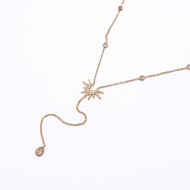 COLLAR ZO13218N Dorado Acero Inoxidable -2D24