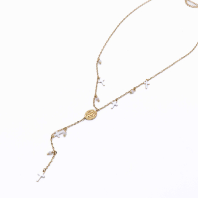 COLLAR Y00319 Blanco Acero Inoxidable 2D23