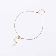 COLLAR Y00193 Dorado Acero Inoxidable -2D25