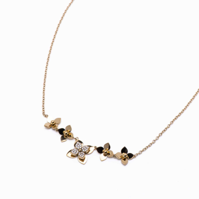 COLLAR ZO12780N Dorado Acero Inoxidable -E45