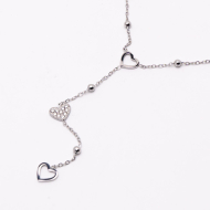 COLLAR ZO13227N Plateado Acero Inoxidable -E45