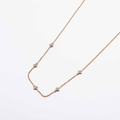 COLLAR ZO13686N Plateado Acero Inoxidable E26