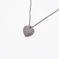 COLLAR ZO13588N Plateado Acero Inoxidable 2D31
