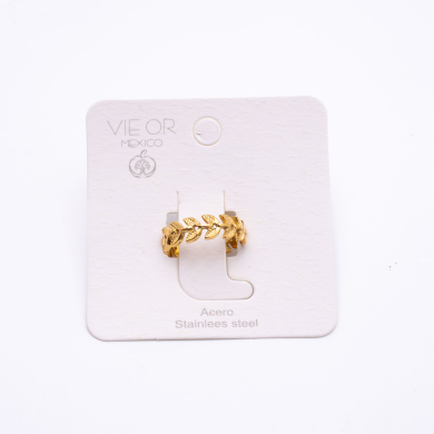 ANILLO ZO14300R Dorado Acero Inoxidable 2A37