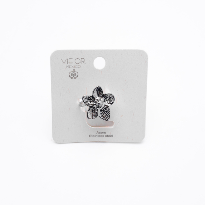 ANILLO Y00308 Plateado Acero Inoxidable 2A12