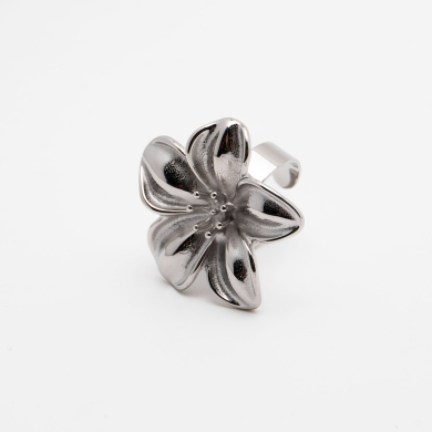 ANILLO Y00347 PLATEADO Acero Inoxidable A54