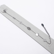 PULSERA ZO13335B Plateado Acero Inoxidable 2B23